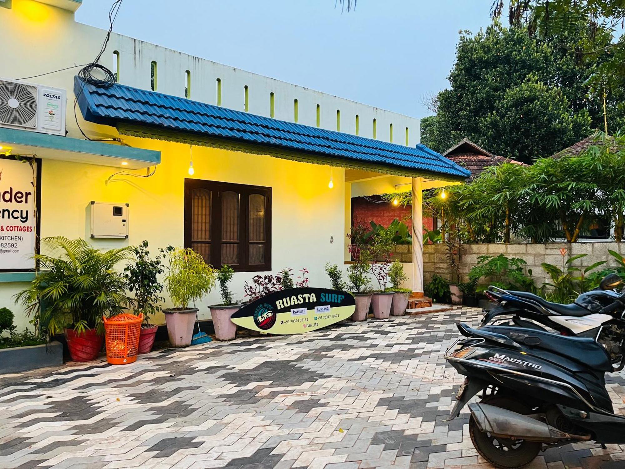 Bed and Breakfast Lavender Residency Varkala Exterior foto