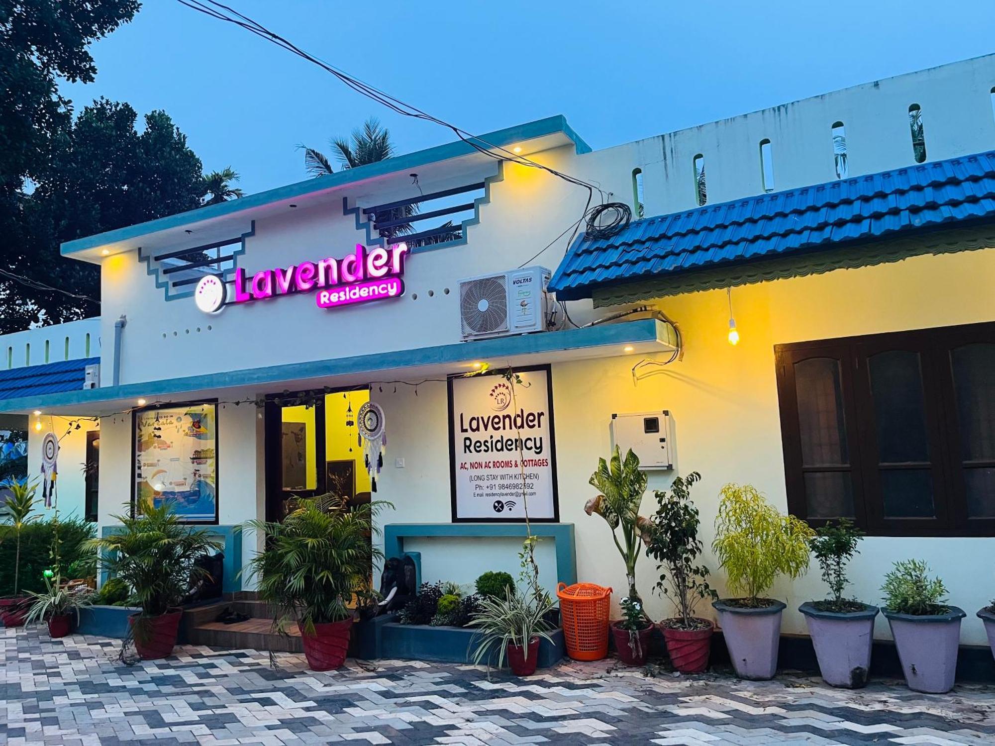 Bed and Breakfast Lavender Residency Varkala Exterior foto