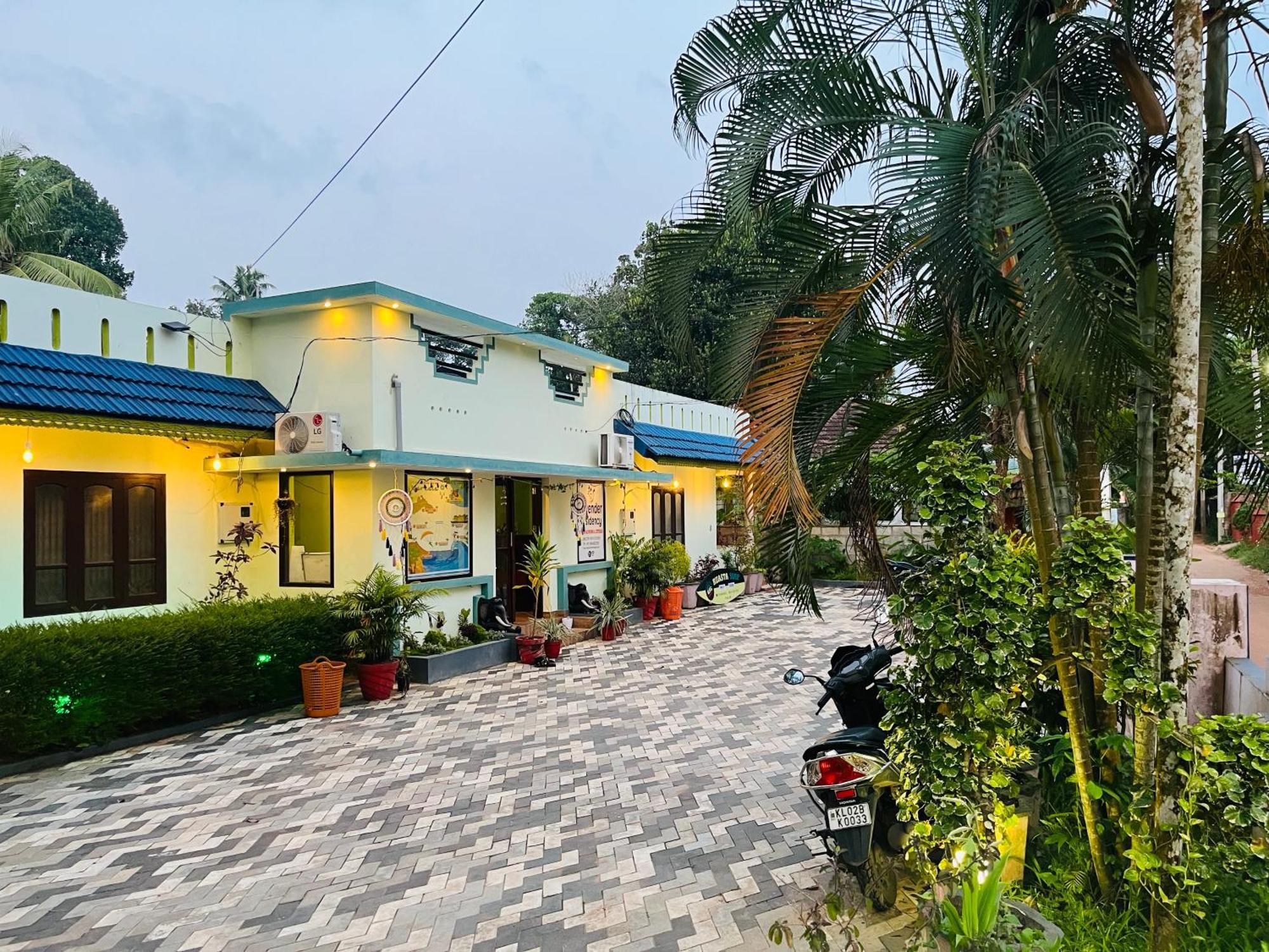 Bed and Breakfast Lavender Residency Varkala Exterior foto
