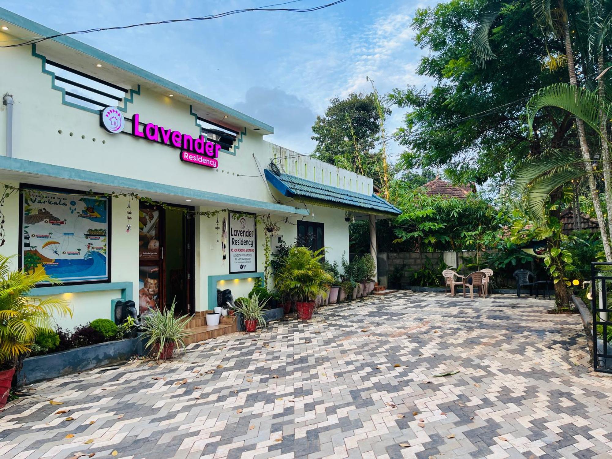 Bed and Breakfast Lavender Residency Varkala Exterior foto